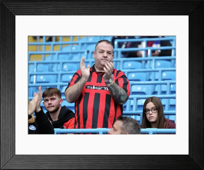 Framed Print : Manchester City vs. Brighton and Hove Albion: 2022 / 23 Premier League Showdown at Etihad Stadium (22OCT22) - Thrilling Match Action