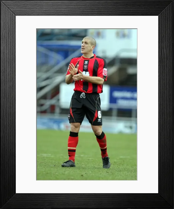 Framed Print : Brighton & Hove Albion 2009-10 Away Season at Oldham Athletic Framed Print : Brighton & Hove Albion 2009-10 Away Season at Oldham Athletic