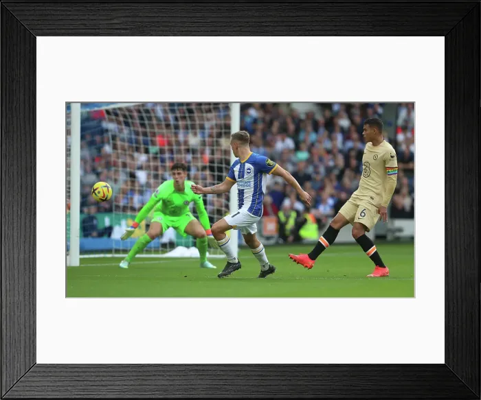 Framed Print : Intense Premier League Showdown: Brighton & Hove Albion vs. Chelsea (29th November 2022) Framed Print : Intense Premier League Showdown: Brighton & Hove Albion vs. Chelsea (29th November 2022)
