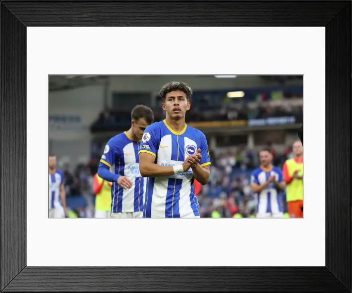 Framed Print : Intense Premier League Clash: Brighton & Hove Albion vs. Chelsea (29OCT22) Framed Print : Intense Premier League Clash: Brighton & Hove Albion vs. Chelsea (29OCT22)