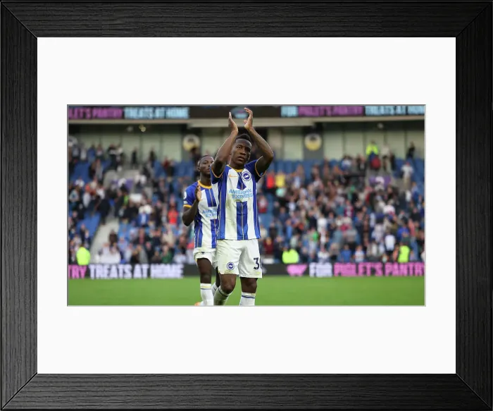 Framed Print : Intense Premier League Showdown: Brighton & Hove Albion vs. Chelsea (29OCT22) Framed Print : Intense Premier League Showdown: Brighton & Hove Albion vs. Chelsea (29OCT22)