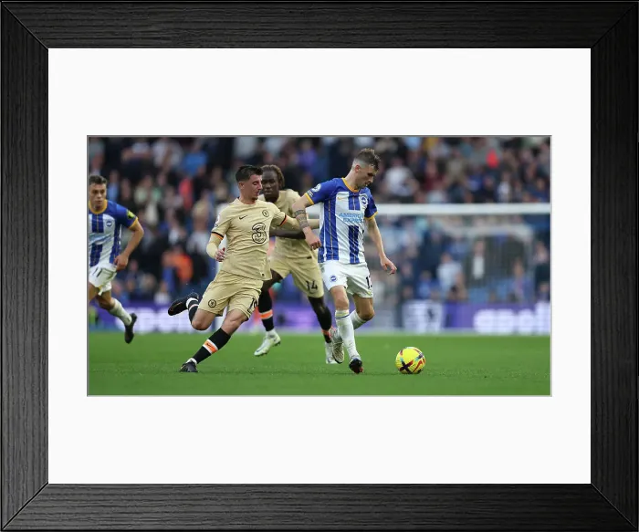 Framed Print : Brighton and Hove Albion vs. Chelsea: A Premier League Battle at American Express Community Stadium (29NOV22) Framed Print : Brighton and Hove Albion vs. Chelsea: A Premier League Battle at American Express Community Stadium (29NOV22)