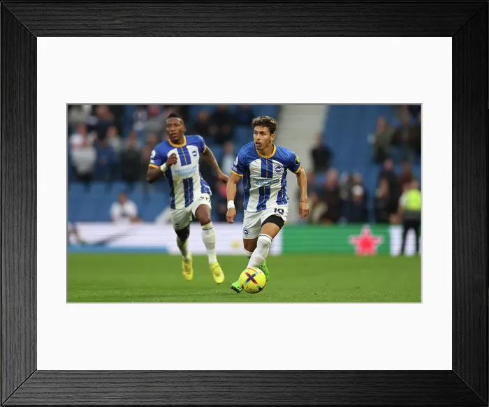 Framed Print : Intense Premier League Showdown: Brighton & Hove Albion vs. Chelsea (29OCT22) Framed Print : Intense Premier League Showdown: Brighton & Hove Albion vs. Chelsea (29OCT22)