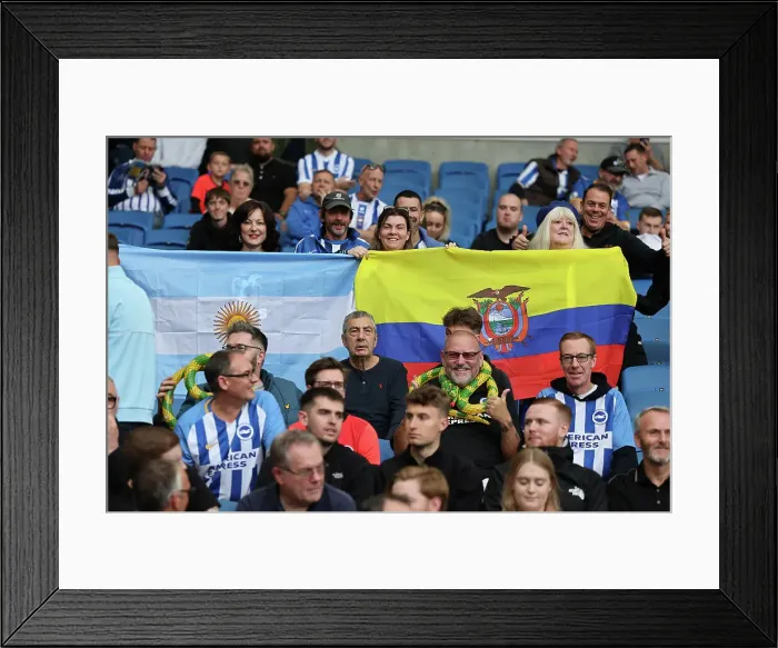 Framed Print : Intense Premier League Showdown: Brighton & Hove Albion vs. Chelsea (29OCT22) Framed Print : Intense Premier League Showdown: Brighton & Hove Albion vs. Chelsea (29OCT22)