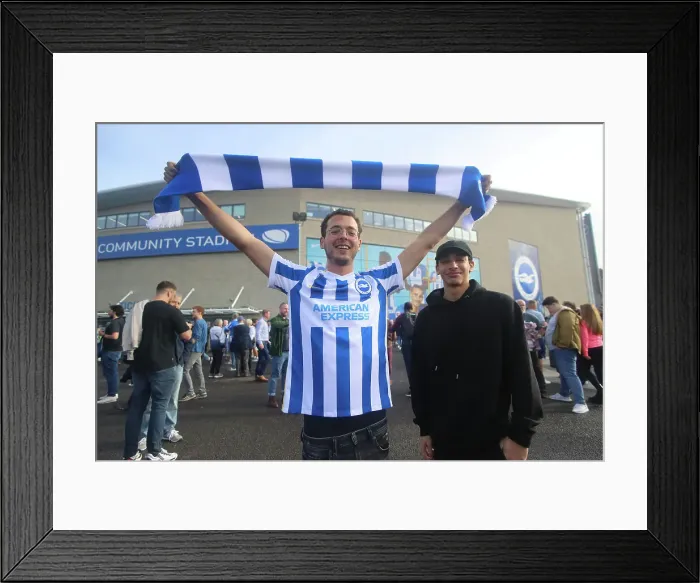 Framed Print : Intense Premier League Showdown: Brighton & Hove Albion vs. Chelsea (29OCT22) Framed Print : Intense Premier League Showdown: Brighton & Hove Albion vs. Chelsea (29OCT22)