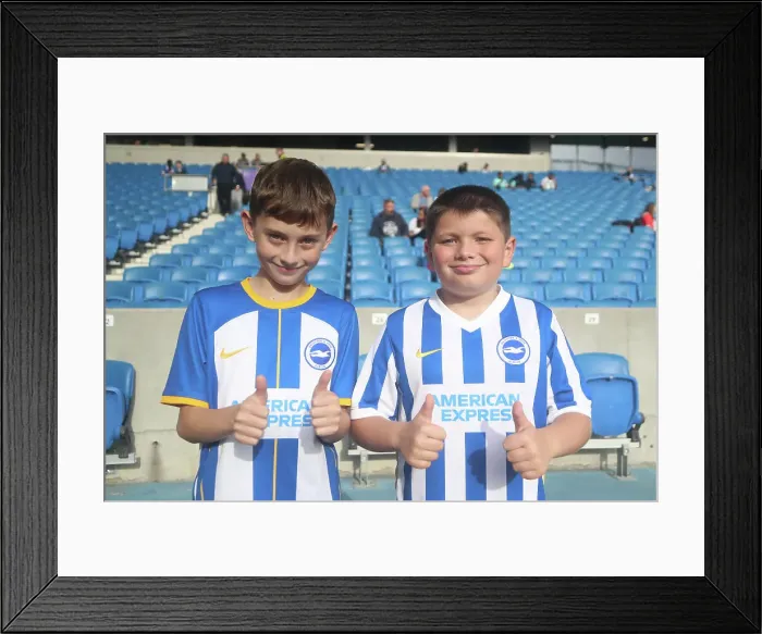 Framed Print : Intense Premier League Showdown: Brighton & Hove Albion vs. Chelsea (29OCT22)