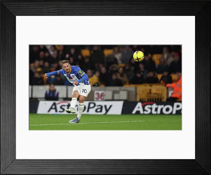 Framed Print : Premier League Showdown: Wolverhampton Wanderers vs. Brighton and Hove Albion (05NOV22) Framed Print : Premier League Showdown: Wolverhampton Wanderers vs. Brighton and Hove Albion (05NOV22)