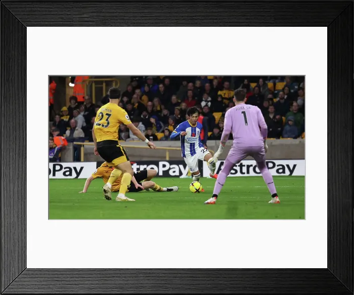 Framed Print : Intense Premier League Clash: Wolverhampton Wanderers vs. Brighton & Hove Albion (5 Nov 2022) Framed Print : Intense Premier League Clash: Wolverhampton Wanderers vs. Brighton & Hove Albion (5 Nov 2022)
