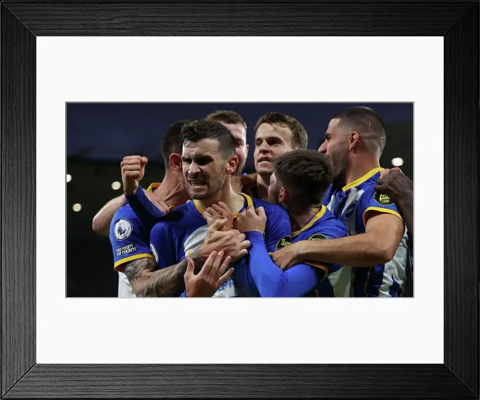 Framed Print : Premier League Showdown: Wolverhampton Wanderers vs. Brighton and Hove Albion (05NOV22)