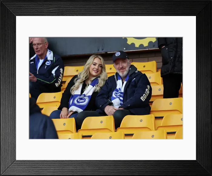 Framed Print : Premier League Battle: Wolverhampton Wanderers vs Brighton and Hove Albion at Molineux Stadium (November 5, 2022) Framed Print : Premier League Battle: Wolverhampton Wanderers vs Brighton and Hove Albion at Molineux Stadium (November 5, 2022)