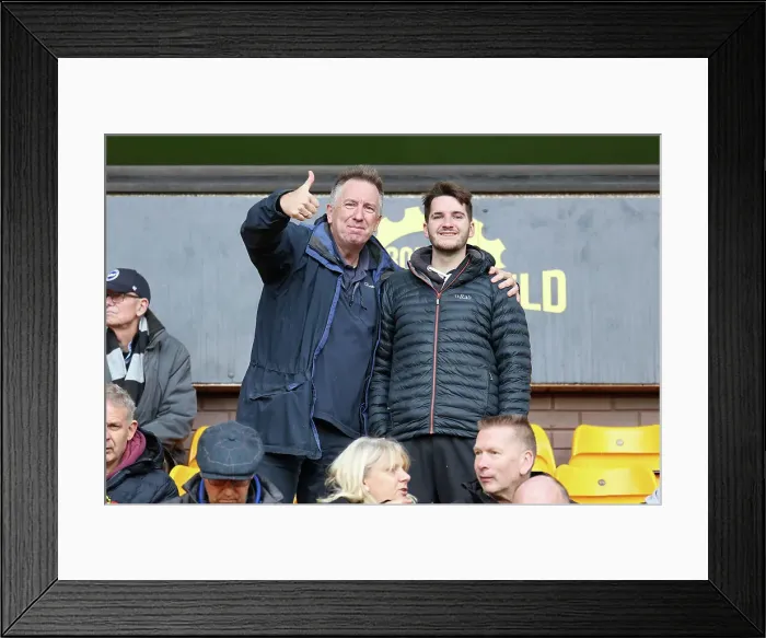 Framed Print : Premier League Battle: Wolverhampton Wanderers vs. Brighton and Hove Albion at Molineux Stadium (5 November 2022)