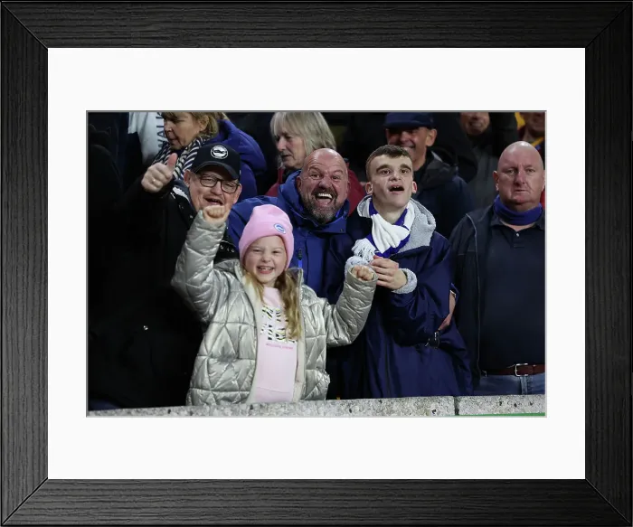 Framed Print : Premier League Showdown: Wolverhampton Wanderers vs. Brighton and Hove Albion - November 5, 2023 (Molineux Stadium) Framed Print : Premier League Showdown: Wolverhampton Wanderers vs. Brighton and Hove Albion - November 5, 2023 (Molineux Stadium)