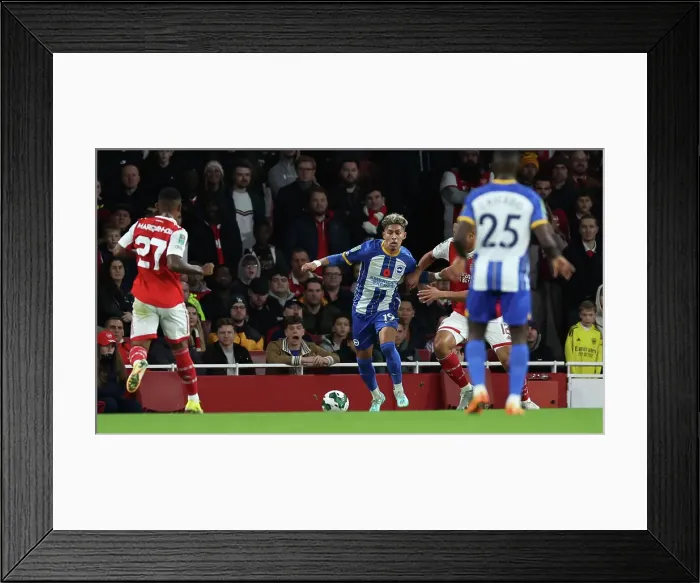 Framed Print : Carabao Cup Clash: Arsenal vs. Brighton & Hove Albion at Emirates Stadium (09NOV22) Framed Print : Carabao Cup Clash: Arsenal vs. Brighton & Hove Albion at Emirates Stadium (09NOV22)
