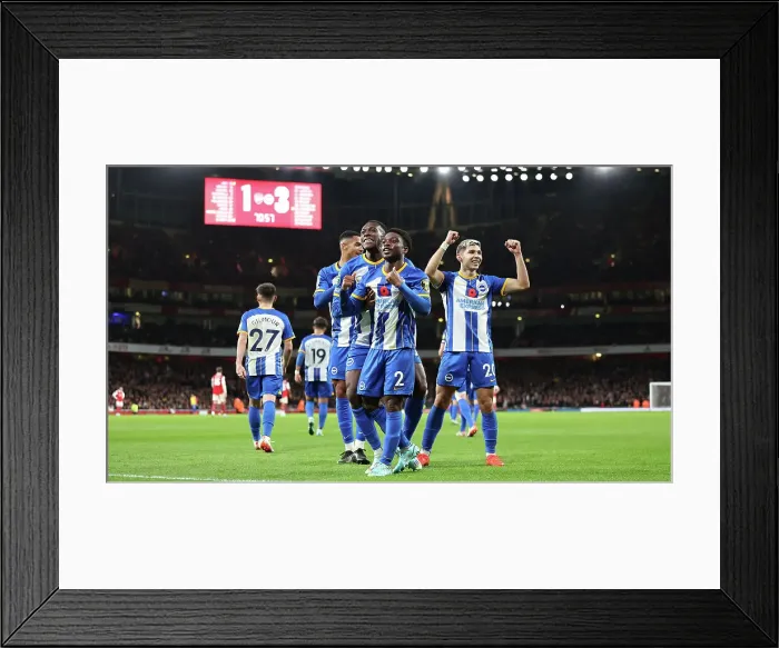 Framed Print : Carabao Cup Clash: Arsenal vs. Brighton & Hove Albion at Emirates Stadium (Nov. 9, 2022) Framed Print : Carabao Cup Clash: Arsenal vs. Brighton & Hove Albion at Emirates Stadium (Nov. 9, 2022)