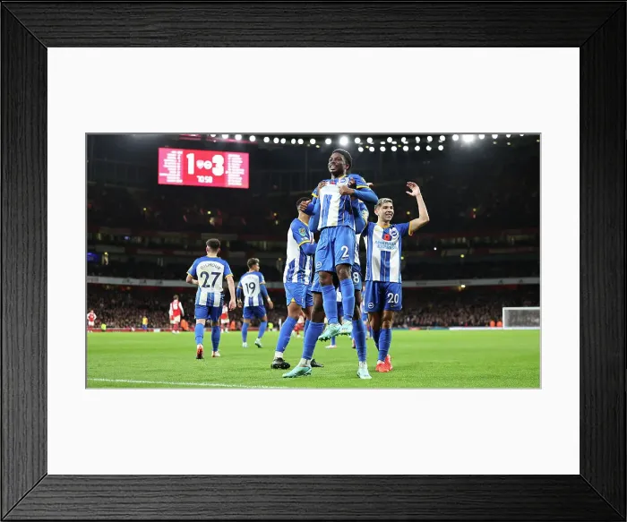 Framed Print : Carabao Cup Clash: Arsenal vs. Brighton & Hove Albion at Emirates Stadium (09.11.22) Framed Print : Carabao Cup Clash: Arsenal vs. Brighton & Hove Albion at Emirates Stadium (09.11.22)