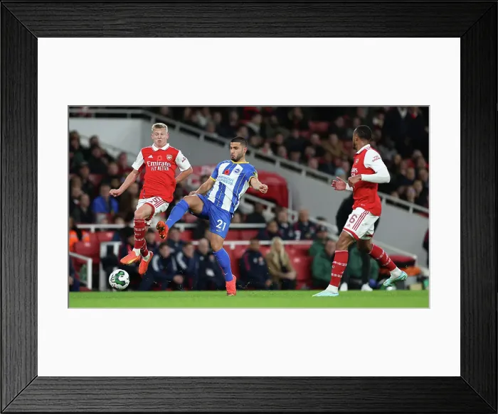 Framed Print : Carabao Cup Clash: Arsenal vs. Brighton & Hove Albion at Emirates Stadium (Nov. 9, 2022) Framed Print : Carabao Cup Clash: Arsenal vs. Brighton & Hove Albion at Emirates Stadium (Nov. 9, 2022)