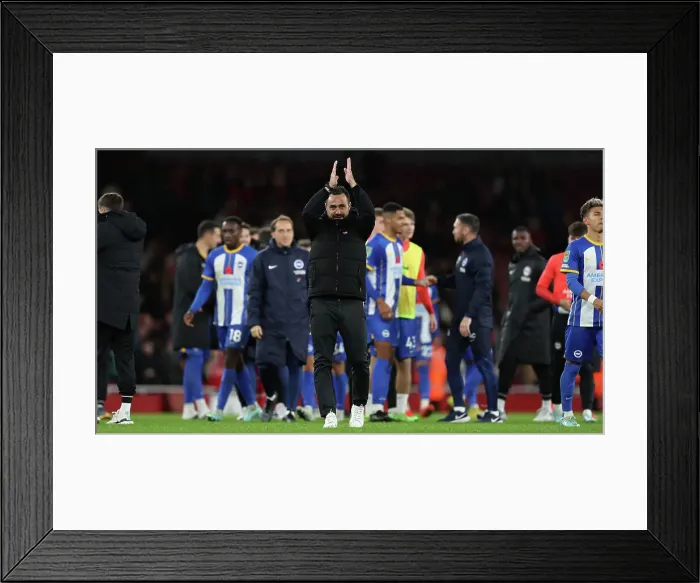 Framed Print : Carabao Cup Clash: Arsenal vs. Brighton & Hove Albion at Emirates Stadium (Nov. 9, 2022) Framed Print : Carabao Cup Clash: Arsenal vs. Brighton & Hove Albion at Emirates Stadium (Nov. 9, 2022)
