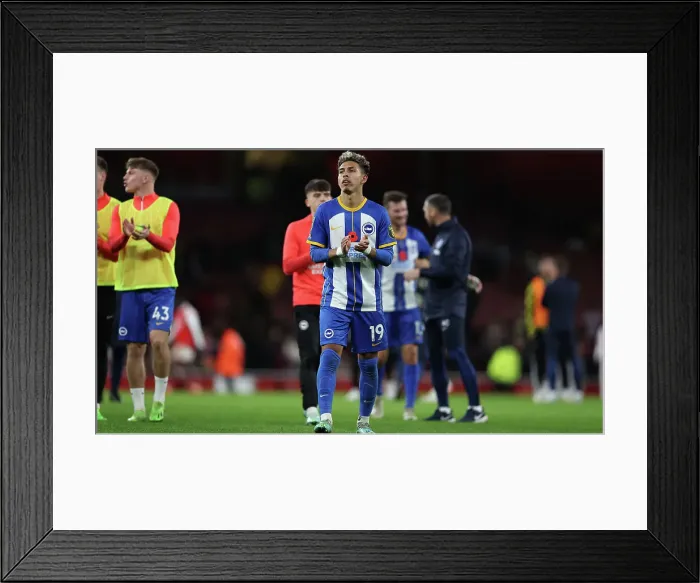 Framed Print : Carabao Cup Clash: Arsenal vs. Brighton & Hove Albion at Emirates Stadium (09.11.22) Framed Print : Carabao Cup Clash: Arsenal vs. Brighton & Hove Albion at Emirates Stadium (09.11.22)