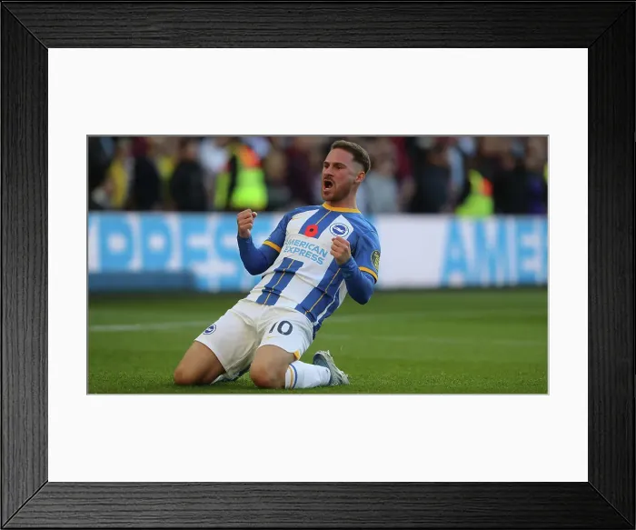 Framed Print : Intense Premier League Clash: Brighton & Hove Albion vs. Aston Villa (13 Nov. 2022) Framed Print : Intense Premier League Clash: Brighton & Hove Albion vs. Aston Villa (13 Nov. 2022)