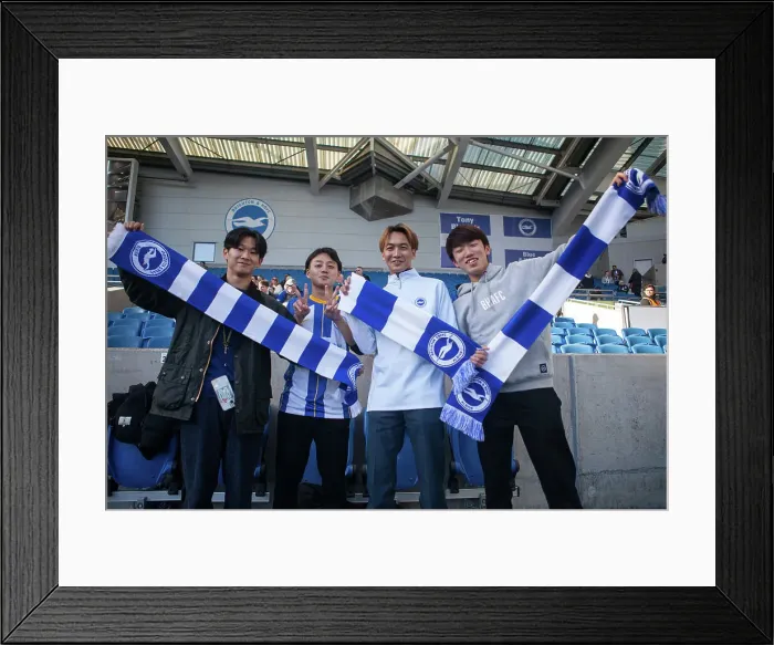 Framed Print : Intense Premier League Showdown: Brighton & Hove Albion vs. Aston Villa (13NOV22) Framed Print : Intense Premier League Showdown: Brighton & Hove Albion vs. Aston Villa (13NOV22)
