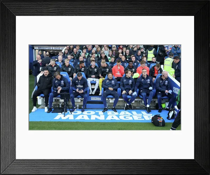 Framed Print : Intense Premier League Showdown: Brighton & Hove Albion vs. Aston Villa - November 13, 2022 Framed Print : Intense Premier League Showdown: Brighton & Hove Albion vs. Aston Villa - November 13, 2022