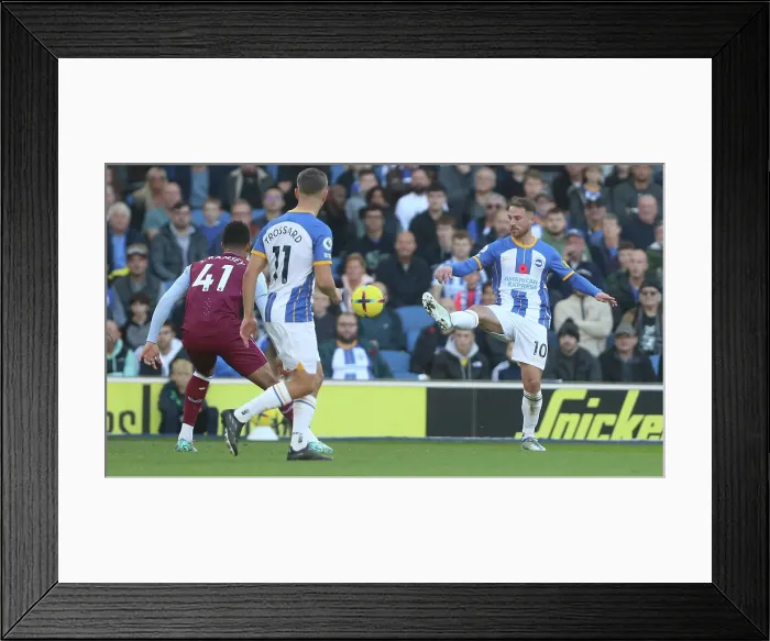 Framed Print : Intense Premier League Showdown: Brighton & Hove Albion vs. Aston Villa - November 13, 2022 Framed Print : Intense Premier League Showdown: Brighton & Hove Albion vs. Aston Villa - November 13, 2022