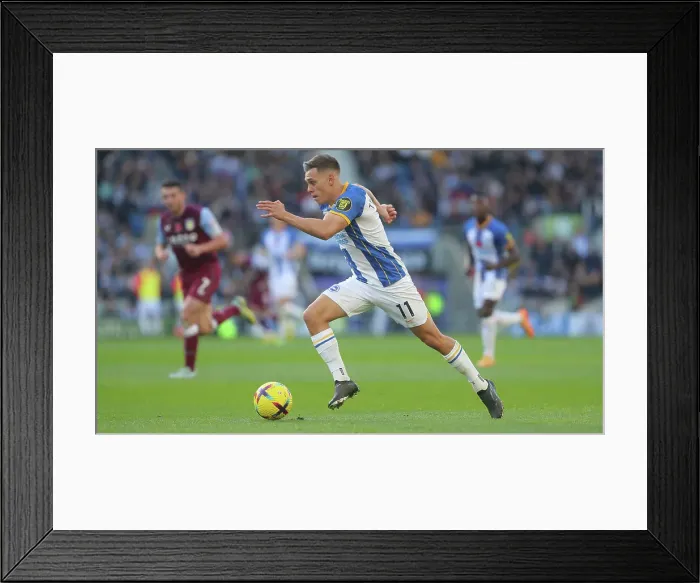 Framed Print : Intense Premier League Showdown: Brighton & Hove Albion vs. Aston Villa - November 13, 2022 Framed Print : Intense Premier League Showdown: Brighton & Hove Albion vs. Aston Villa - November 13, 2022