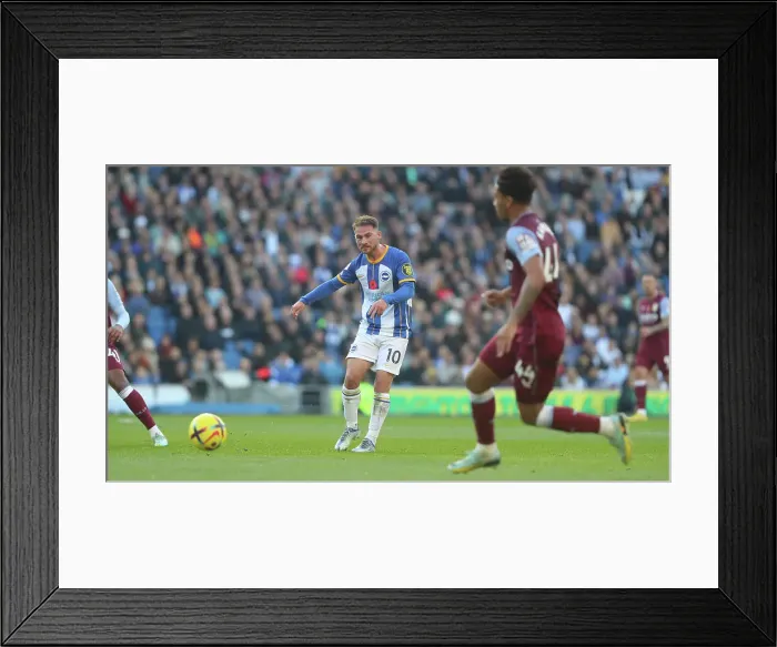 Framed Print : Intense Premier League Showdown: Brighton & Hove Albion vs. Aston Villa - November 13, 2022 Framed Print : Intense Premier League Showdown: Brighton & Hove Albion vs. Aston Villa - November 13, 2022