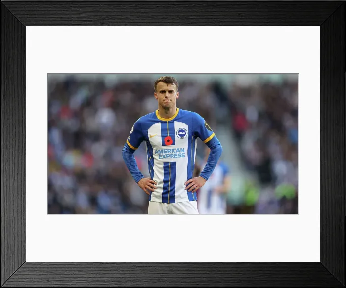 Framed Print : Intense Premier League Clash: Brighton & Hove Albion vs. Aston Villa (13NOV22) Framed Print : Intense Premier League Clash: Brighton & Hove Albion vs. Aston Villa (13NOV22)