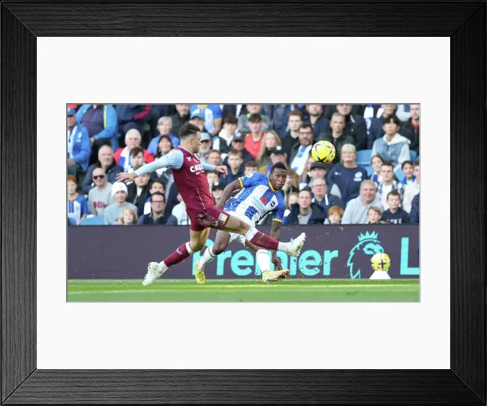 Framed Print : Intense Premier League Showdown: Brighton & Hove Albion vs. Aston Villa - November 13, 2022 Framed Print : Intense Premier League Showdown: Brighton & Hove Albion vs. Aston Villa - November 13, 2022
