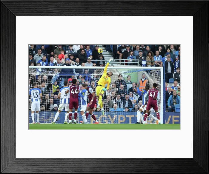 Framed Print : Brighton vs. Aston Villa: Premier League Showdown at American Express Community Stadium (13NOV22) Framed Print : Brighton vs. Aston Villa: Premier League Showdown at American Express Community Stadium (13NOV22)