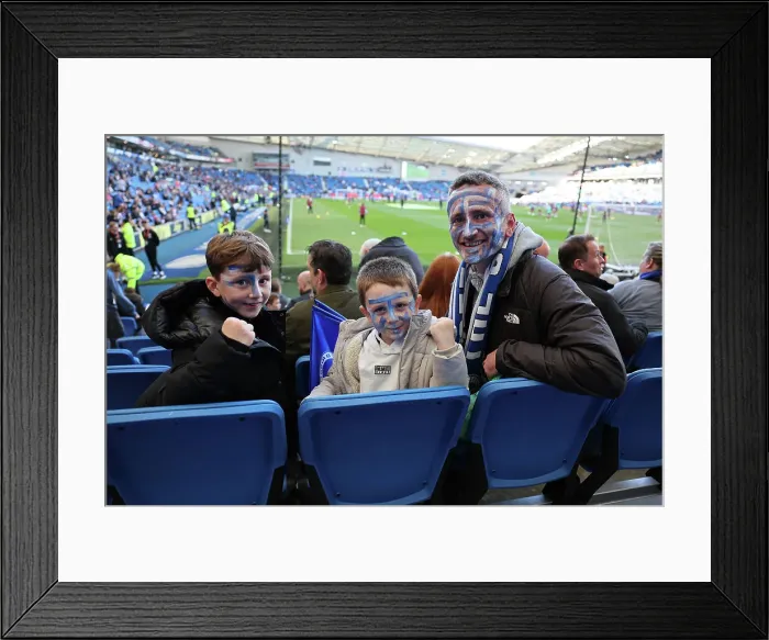 Framed Print : Intense Premier League Clash: Brighton & Hove Albion vs. Aston Villa (13NOV22) Framed Print : Intense Premier League Clash: Brighton & Hove Albion vs. Aston Villa (13NOV22)