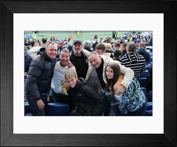 Framed Print : Intense Premier League Clash: Brighton & Hove Albion vs. Aston Villa (13NOV22)