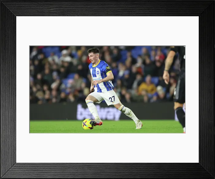 Framed Print : Premier League Showdown: Brighton & Hove Albion vs Arsenal (31DEC22) - American Express Community Stadium