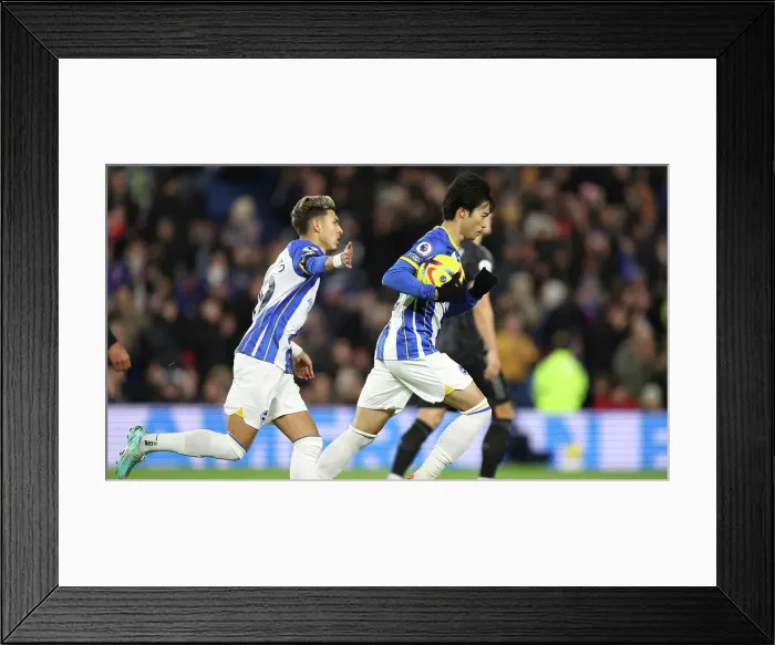 Framed Print : Brighton and Hove Albion vs Arsenal: A Premier League Battle at the American Express Community Stadium (31DEC22) Framed Print : Brighton and Hove Albion vs Arsenal: A Premier League Battle at the American Express Community Stadium (31DEC22)
