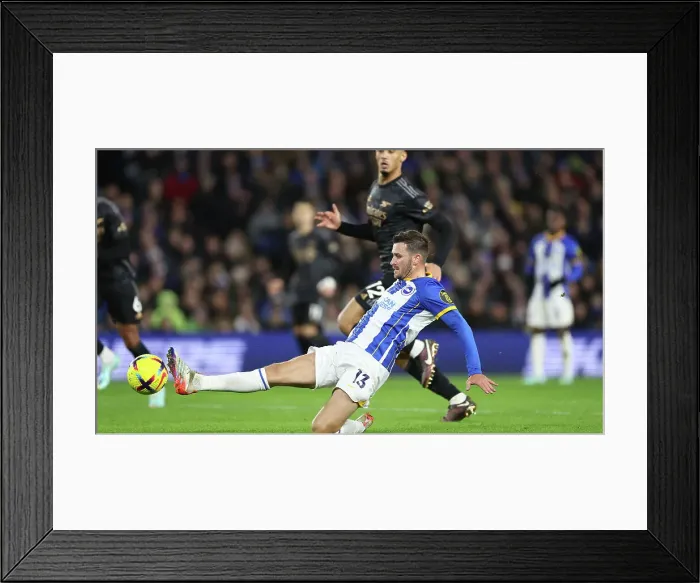 Framed Print : Brighton vs Arsenal: A Premier League Battle at the American Express Community Stadium (31DEC23) Framed Print : Brighton vs Arsenal: A Premier League Battle at the American Express Community Stadium (31DEC23)