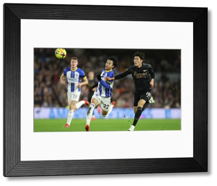 Framed Print : Premier League Clash: Brighton & Hove Albion vs. Arsenal (31DEC22) - American Express Community Stadium Framed Print : Premier League Clash: Brighton & Hove Albion vs. Arsenal (31DEC22) - American Express Community Stadium