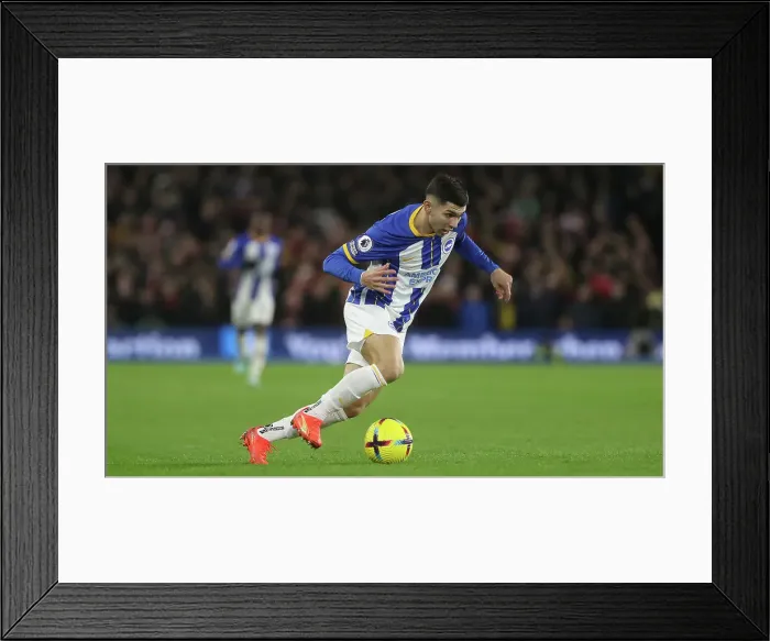 Framed Print : Intense Premier League Showdown: Brighton & Hove Albion vs. Arsenal (31DEC22) Framed Print : Intense Premier League Showdown: Brighton & Hove Albion vs. Arsenal (31DEC22)