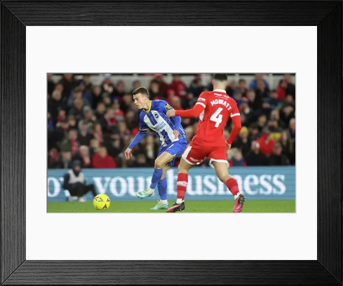 Framed Print : FA Cup Third Round Showdown: Middlesbrough vs. Brighton and Hove Albion (07JAN23) - Riverside Stadium Framed Print : FA Cup Third Round Showdown: Middlesbrough vs. Brighton and Hove Albion (07JAN23) - Riverside Stadium