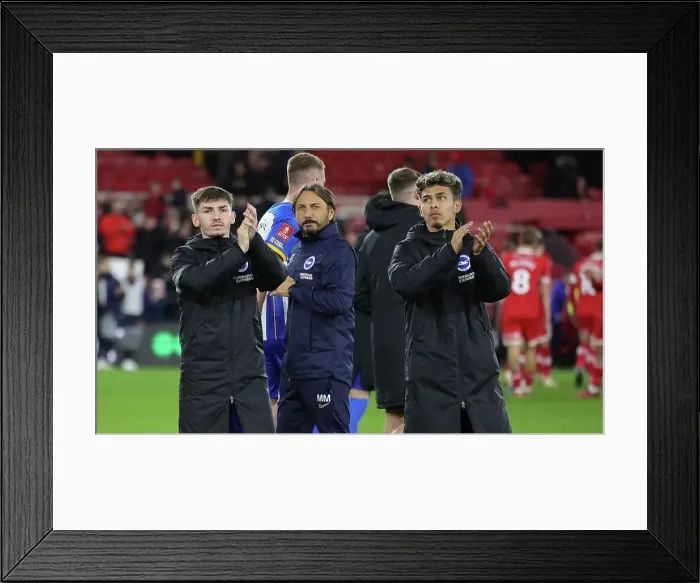 Framed Print : FA Cup Clash: Middlesbrough vs. Brighton and Hove Albion (07JAN23) Framed Print : FA Cup Clash: Middlesbrough vs. Brighton and Hove Albion (07JAN23)
