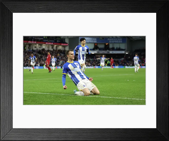 Framed Print : Intense Premier League Showdown: Brighton & Hove Albion vs. Liverpool (14Jan23) Framed Print : Intense Premier League Showdown: Brighton & Hove Albion vs. Liverpool (14Jan23)