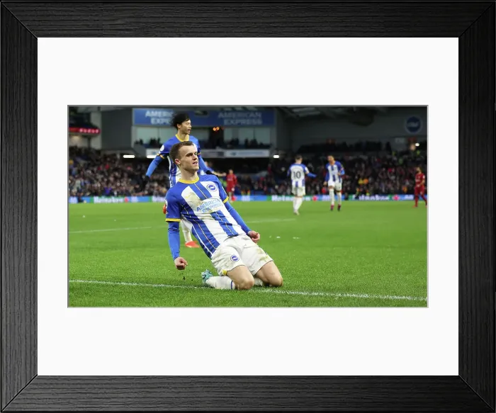 Framed Print : Intense Premier League Showdown: Brighton & Hove Albion vs. Liverpool (14Jan23) Framed Print : Intense Premier League Showdown: Brighton & Hove Albion vs. Liverpool (14Jan23)
