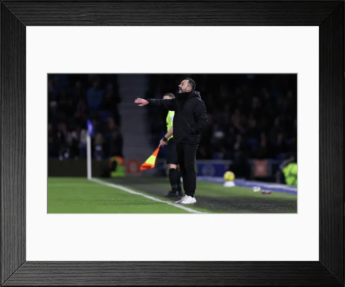 Framed Print : Intense Premier League Showdown: Brighton & Hove Albion vs. Liverpool (14Jan23) Framed Print : Intense Premier League Showdown: Brighton & Hove Albion vs. Liverpool (14Jan23)
