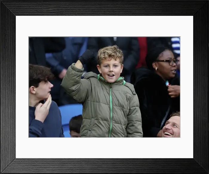 Framed Print : Intense Premier League Showdown: Brighton & Hove Albion vs. Liverpool (14Jan23)