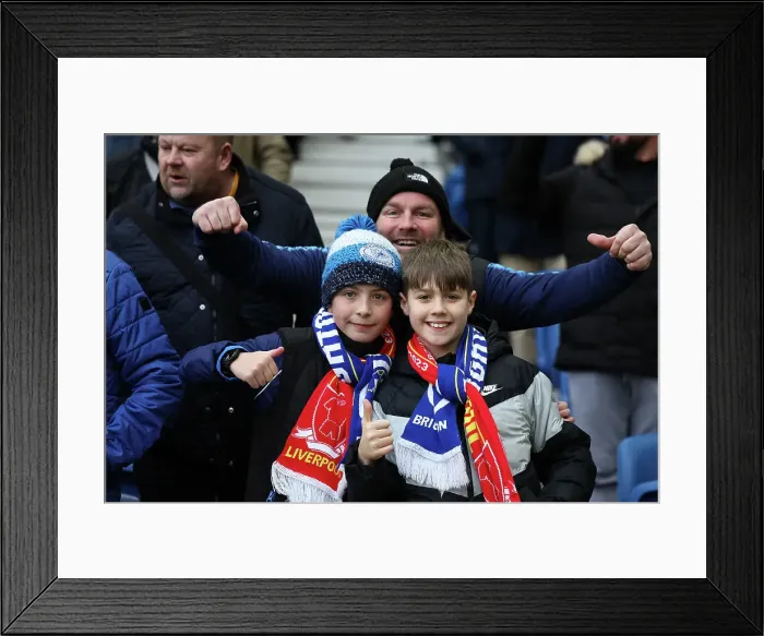 Framed Print : Intense Premier League Showdown: Brighton & Hove Albion vs. Liverpool (14Jan23) Framed Print : Intense Premier League Showdown: Brighton & Hove Albion vs. Liverpool (14Jan23)