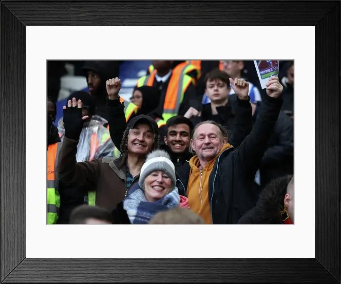 Framed Print : Intense Premier League Clash: Brighton & Hove Albion vs. Liverpool (14JAN23)