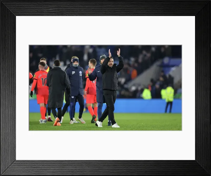 Framed Print : 21st January 2023: Premier League Battle - Leicester City vs. Brighton and Hove Albion at King Power Stadium Framed Print : 21st January 2023: Premier League Battle - Leicester City vs. Brighton and Hove Albion at King Power Stadium