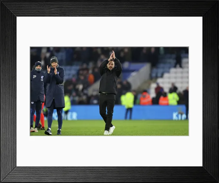 Framed Print : 21st January 2023: Premier League Showdown - Leicester City vs. Brighton and Hove Albion at King Power Stadium Framed Print : 21st January 2023: Premier League Showdown - Leicester City vs. Brighton and Hove Albion at King Power Stadium