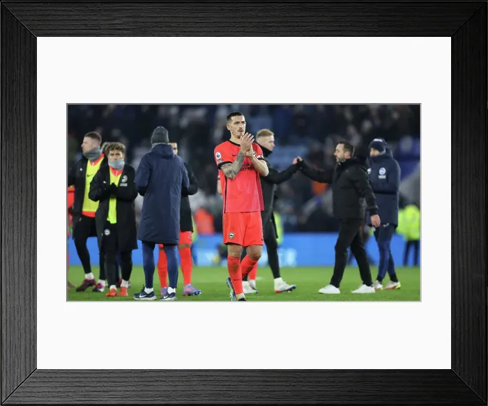 Framed Print : 21st January 2023: Leicester City vs. Brighton and Hove Albion - Premier League Clash at King Power Stadium Framed Print : 21st January 2023: Leicester City vs. Brighton and Hove Albion - Premier League Clash at King Power Stadium
