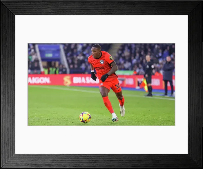 Framed Print : Premier League Showdown: Leicester City vs. Brighton & Hove Albion (21JAN23) Framed Print : Premier League Showdown: Leicester City vs. Brighton & Hove Albion (21JAN23)